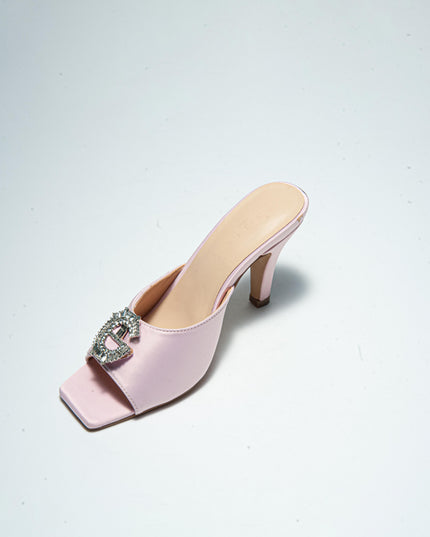 GAELLE C.C 6FSN SANDALO ROSA CON TACCO