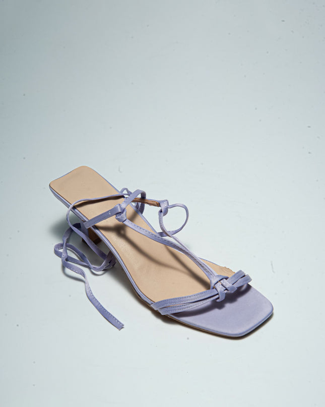 GAELLE C.C 2FSN SANDALO CON TACCO BASSO VIOLA