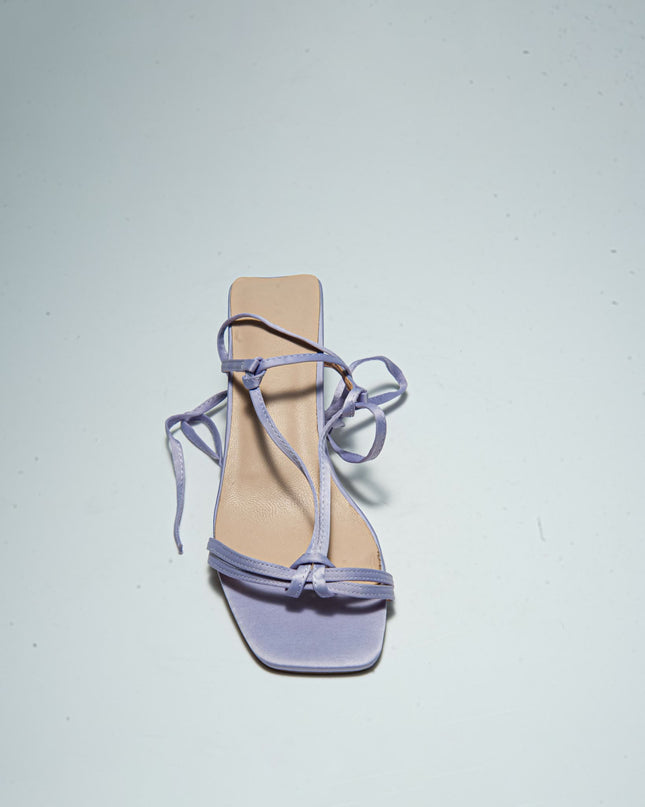 GAELLE C.C 2FSN SANDALO CON TACCO BASSO VIOLA
