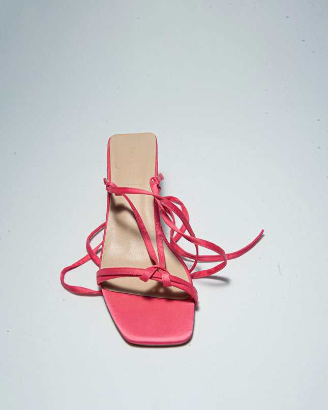GAELLE C.C 2FSN SANDALO CON TACCO BASSO FUCSIA