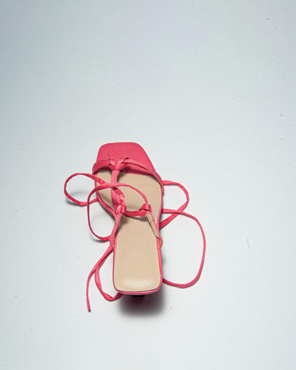 GAELLE C.C 2FSN SANDALO CON TACCO BASSO FUCSIA