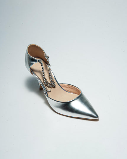 GAELLE C.C 2740 DECOLLETE ALTO ARGENTO