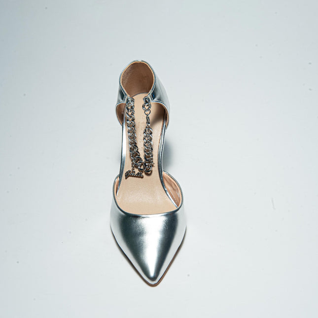 GAELLE C.C 2740 DECOLLETE ALTO ARGENTO