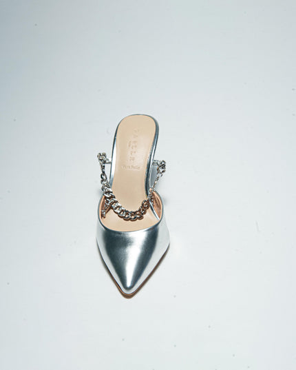 GAELLE C.C 2739 DECOLLETE GRIGIO CON LACCIO