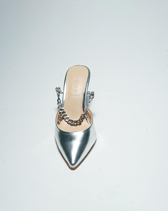 GAELLE C.C 2739 DECOLLETE GRIGIO CON LACCIO