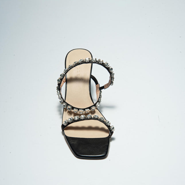 GAELLE C.C 2742 SANDALO ANNODATO NERO