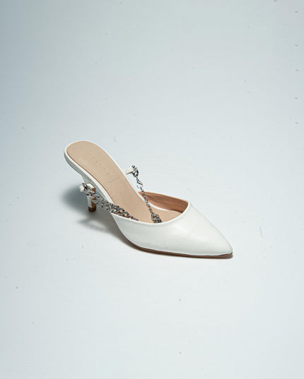 GAELLE C.C 2740 DECOLLETE BIANCO BASSO