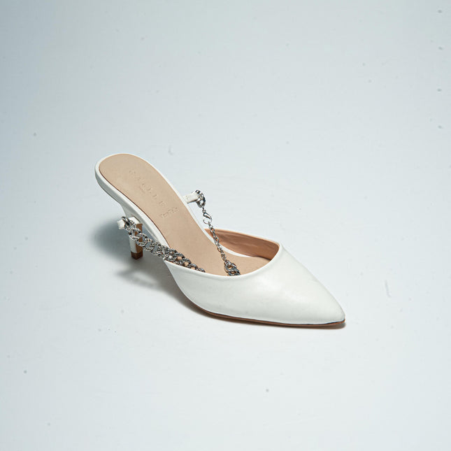 GAELLE C.C 2740 DECOLLETE BIANCO BASSO