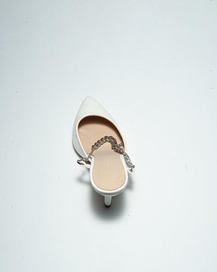 GAELLE C.C 2740 DECOLLETE BIANCO BASSO