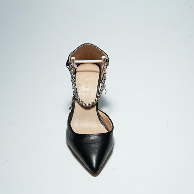 GAELLE C.C 2739 DECOLLETE NERO ALTO