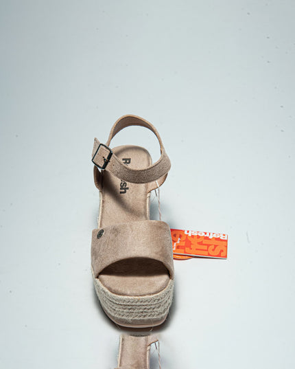 REFRESH 1536 SANDALO CON ZEPPA BEIGE