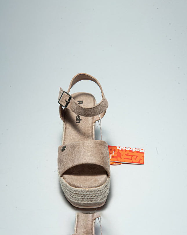 REFRESH 1536 SANDALO CON ZEPPA BEIGE