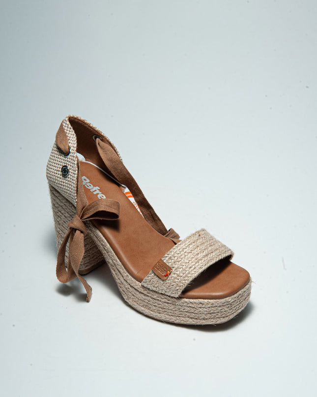 REFRESH C.C 1939 SANDALO CON TACCO ALTO BEIGE