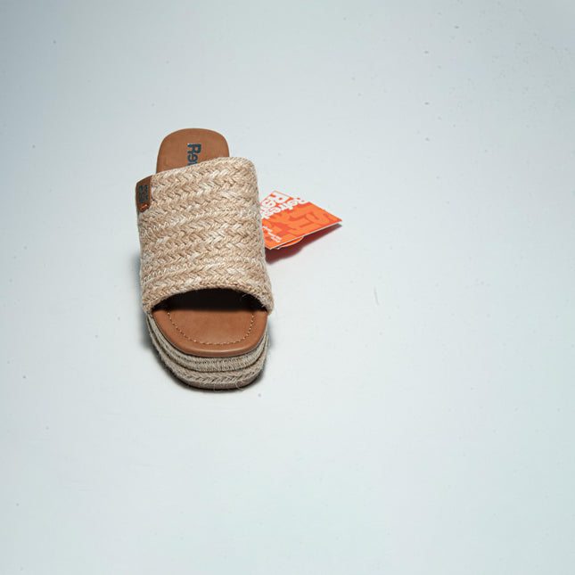 REFRESH 1753 SANDALO CON ZEPPA TAUPE