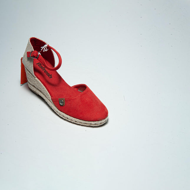 REFRESH C.C 1882 ESPADRILLAS ROSSO