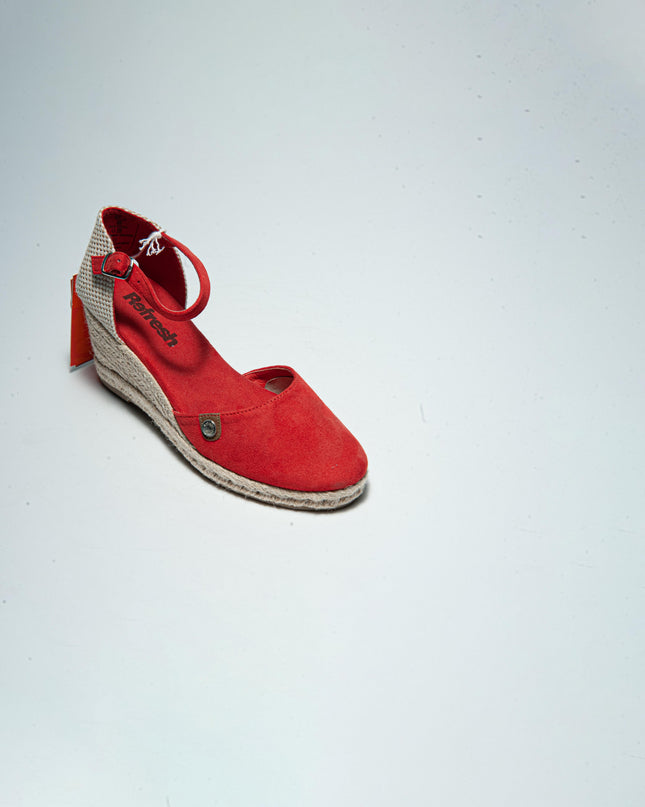 REFRESH C.C 1882 ESPADRILLAS ROSSO