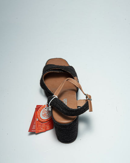 REFRESH C.C 1544 SANDALO CON TACCO ALTO NERO