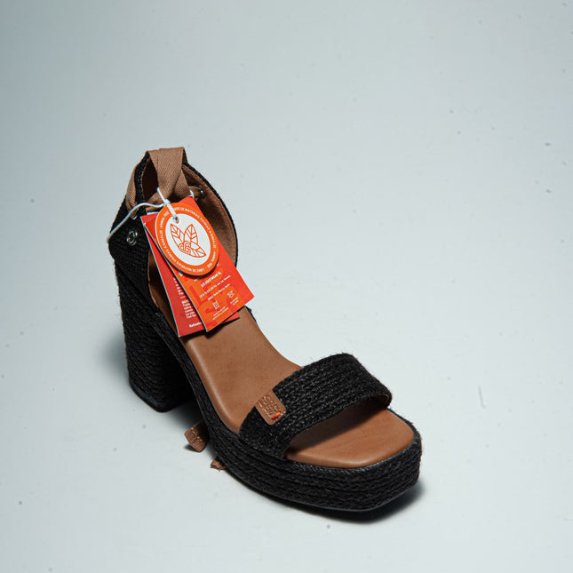REFRESH 1929 SANDALO CON TACCO ALTO NERO