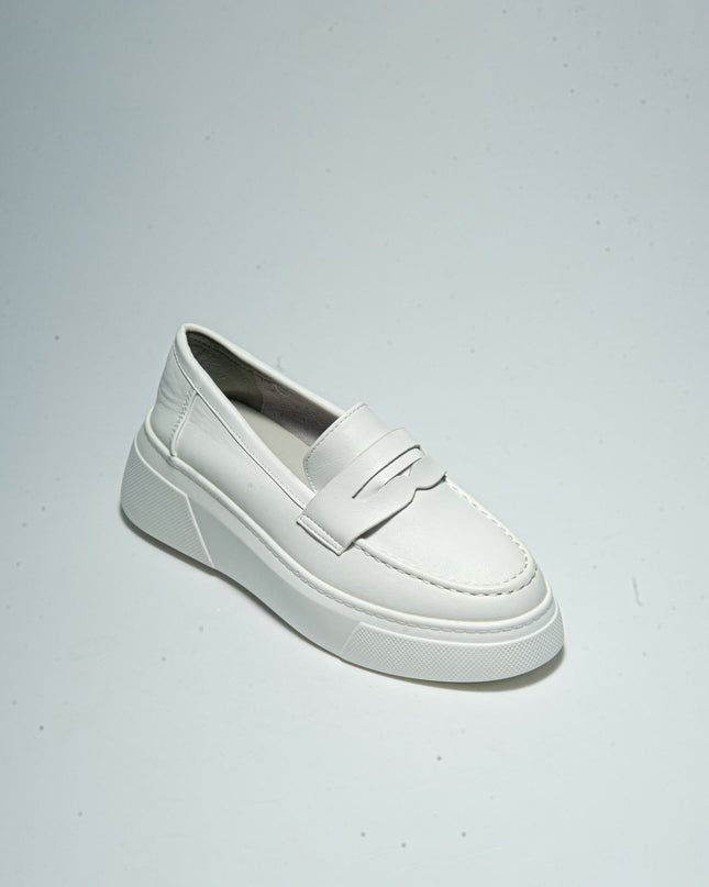 SWISH 421R MOCASSINO BIANCO