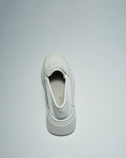 SWISH 421R MOCASSINO BIANCO