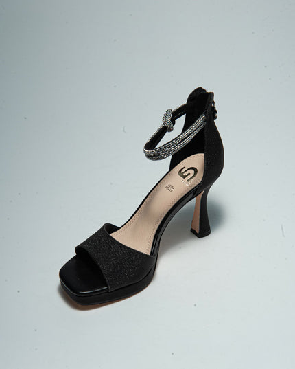 GOLD&GOLD GD27 SANDALO ALTO NERO