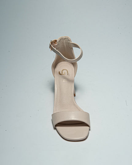 GOLD&GOLD GD55 SANDALO TACCO ALTO BEIGE