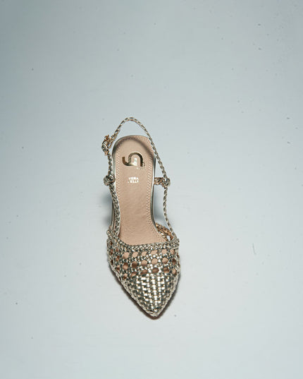 GOLD&GOLD Y387 SANDALO ALTO ROSA