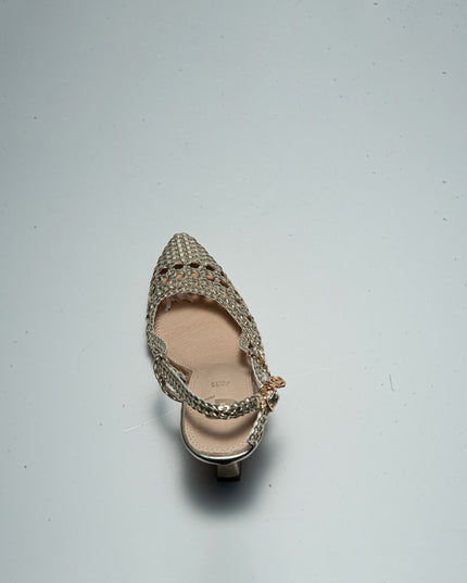 GOLD&GOLD Y387 SANDALO ALTO ROSA