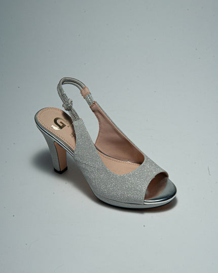 GOLD&GOLD GD29 SANDALO CON TACCO ALTO GRIGIO