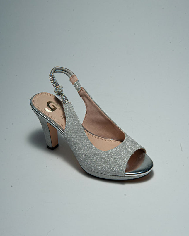 GOLD&GOLD GD29 SANDALO CON TACCO ALTO GRIGIO