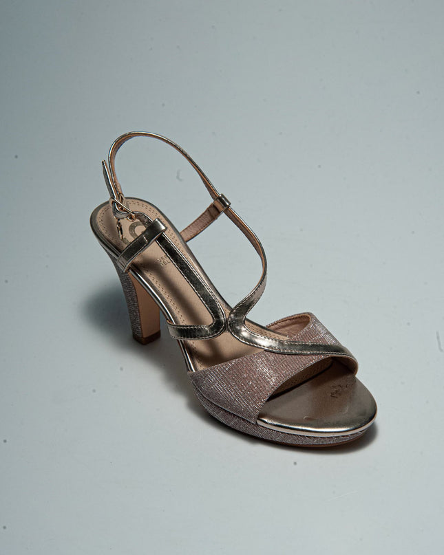 GOLD&GOLD GD32 SANDALO TACCO ALTO ROSA