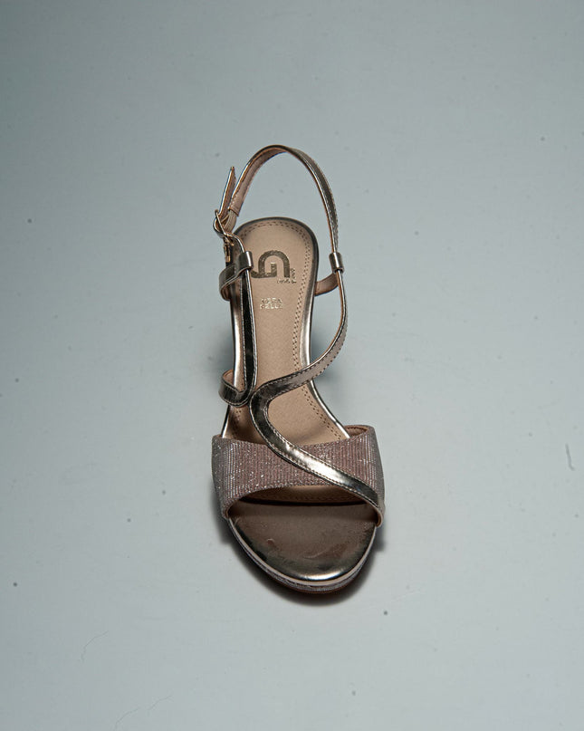 GOLD&GOLD GD32 SANDALO TACCO ALTO ROSA