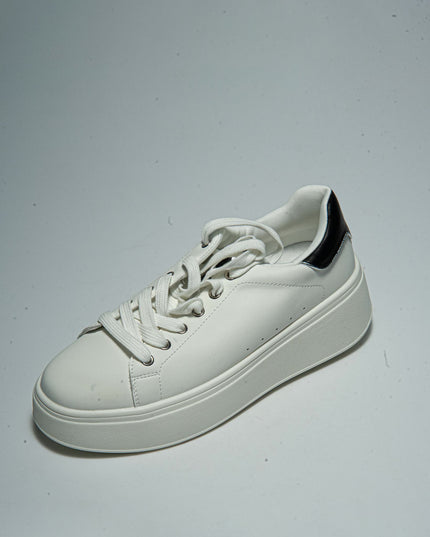 GOLD&GOLD B821 SNEAKERS BIANCA-NERA