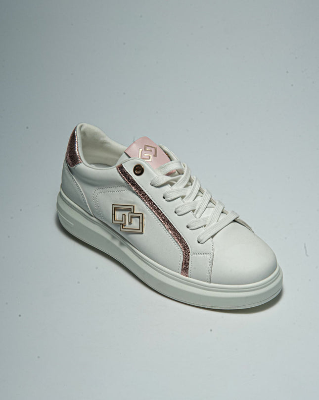 GOLD&GOLD B813 SNEAKERS BIANCA-ROSA