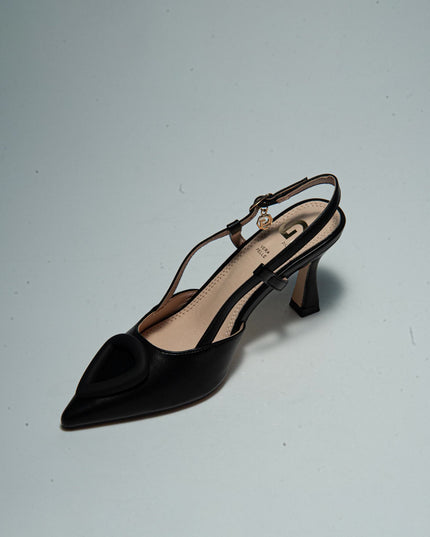 GOLD&GOLD P583 DECOLLETE BASSO NERO