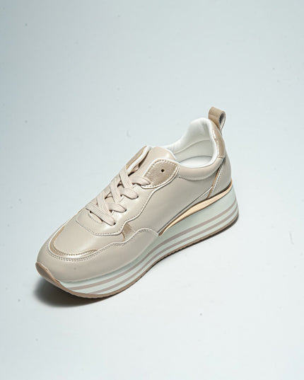 GOLD&GOLD B833 SNEAKERS BEIGE