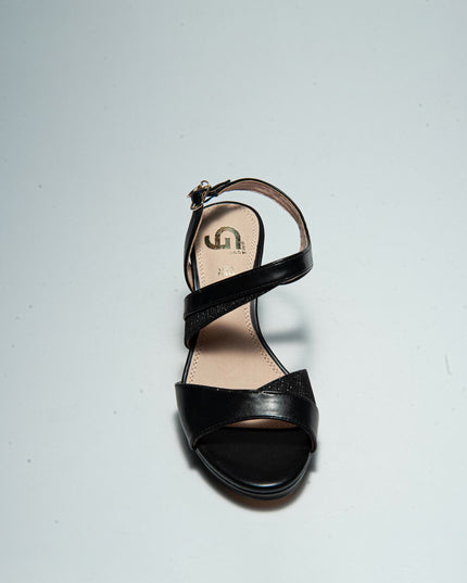 GOLD&GOLD GD31 SANDALO ALTO NERO
