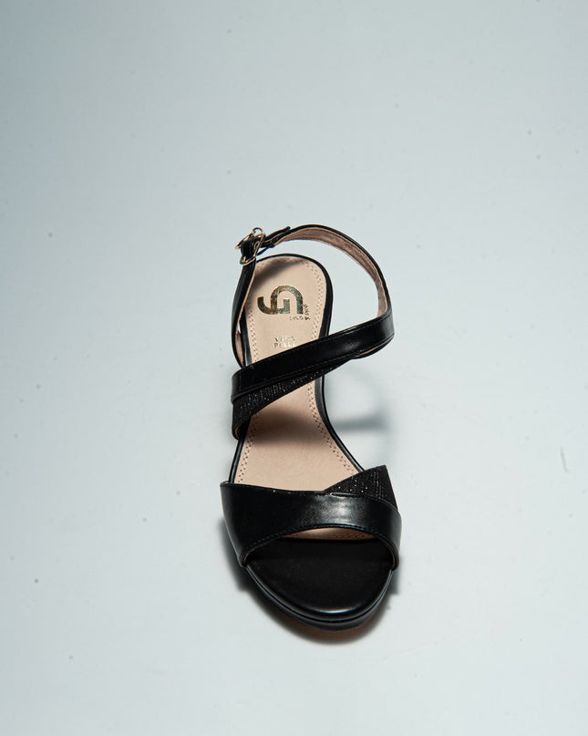 GOLD&GOLD GD31 SANDALO ALTO NERO