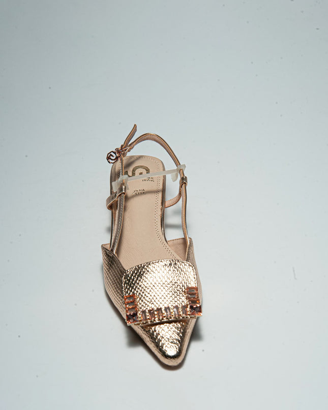 GOLD&GOLD Y387 SANDALO BASSO ROSA