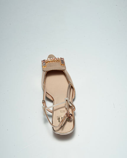 GOLD&GOLD Y387 SANDALO BASSO ROSA