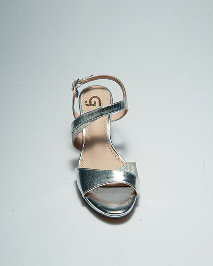 GOLD&GOLD GD31 SANDALO CON TACCO GRIGIO