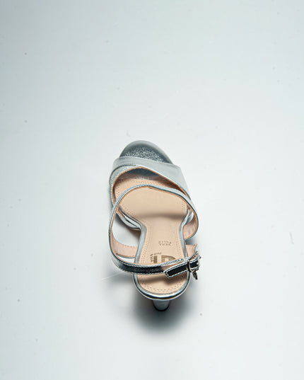 GOLD&GOLD GD31 SANDALO CON TACCO GRIGIO