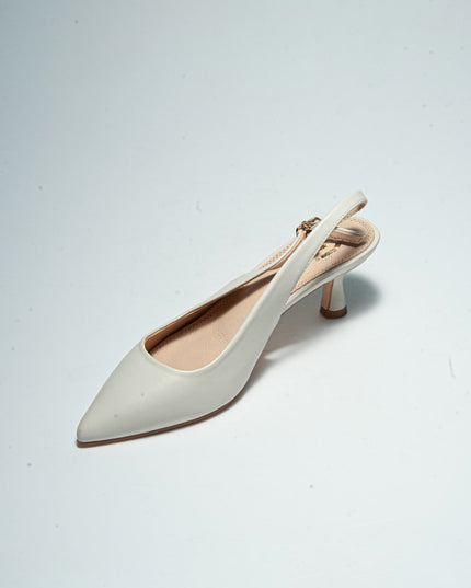 GOLD&GOLD P587 DECOLLETE BASSO BIANCO