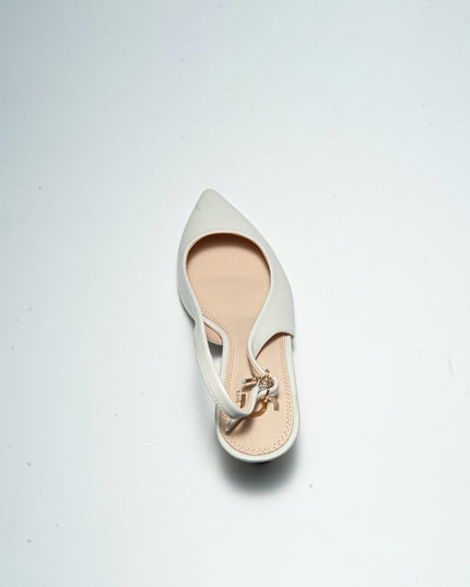 GOLD&GOLD P587 DECOLLETE BASSO BIANCO