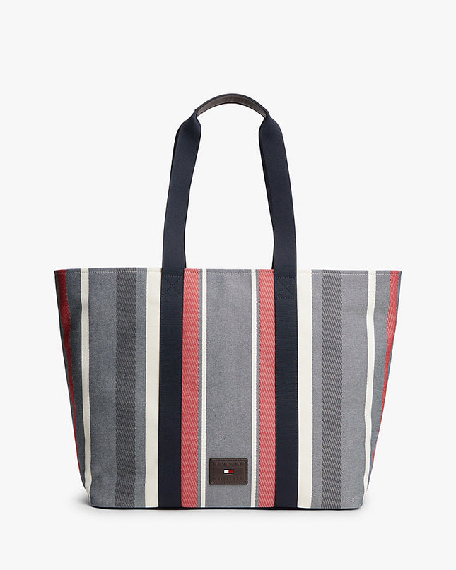 TH JACQUARD TOTE CORP STRIPE