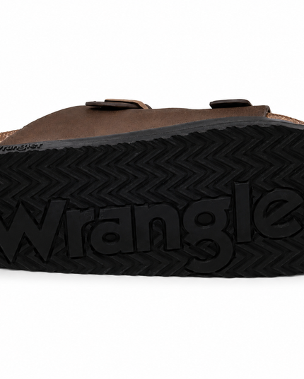 WRANGLER BELVILLE SLIDER WAN LOW BROWN