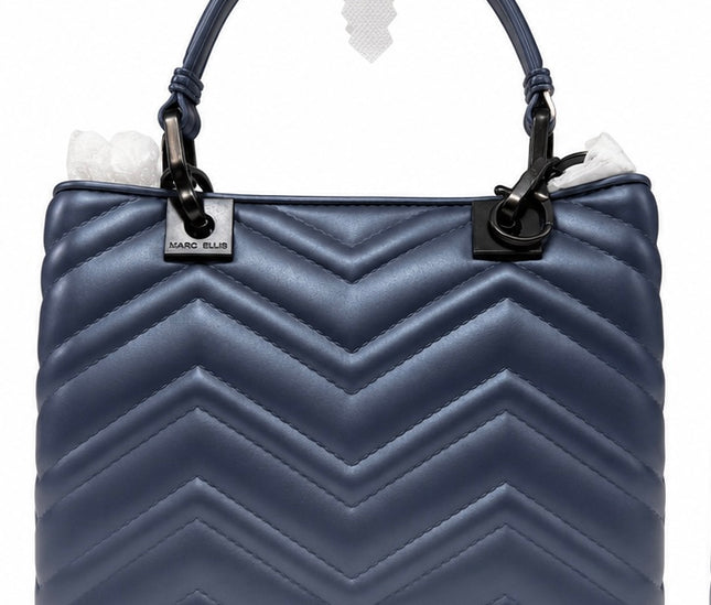 BORSA MARC ELLIS FLAT KRISSY S WAVE27 MAJOLICA-BLACK