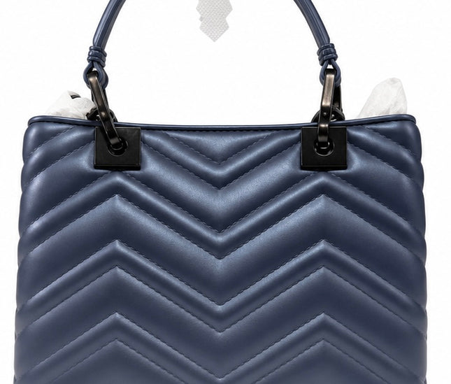 BORSA MARC ELLIS FLAT KRISSY S WAVE27 MAJOLICA-BLACK
