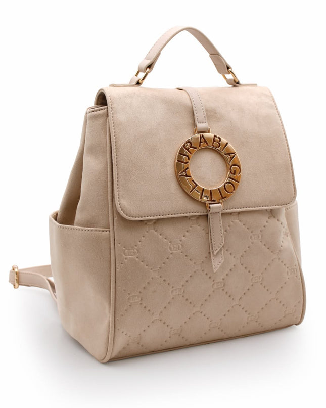 LAURA BIAGIOTTI ZAINO BEIGE