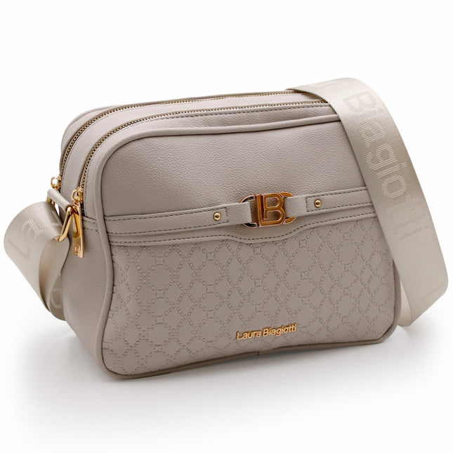 LAURA BIAGIOTTI BORSA TRACOLLA BIANCA
